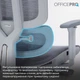 Офисное кресло OfficePro Skyline Footrest OC750-G-DG-DG Gray/Dark Gray [167835] - изображение 13