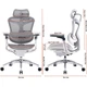 Офісне крісло Sihoo DORO C300 Pro Mesh White (DORO-C300-PRO-M102) [167666] - зображення 18
