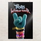 Постер Тролли, Trolls World Tour, декор в комнату ребенка, A3 42×28 см (id6593) - изображение 1