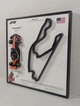 3D Картина На Стіну 25x25 см з Моделлю Bburago McLaren MCL39 Formula One Team в Масштабі 1:43 Переможне Гран-Прі 2025р. для № 81 Oscar Piastri та 3D траса Miami GP "Miami International Autodrome" / Сезон 2025 / Формула 1 / Оскар Піастрі - изображение 5