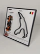 3D Картина На Стіну 25x25 см з Моделлю Bburago McLaren MCL39 Formula One Team в Масштабі 1:43 Переможне Гран-Прі 2025р. для № 81 Oscar Piastri та 3D траса Belgian GP "Circuit de Spa-Francorchamps" / Сезон 2025 / Формула 1 / Оскар Піастрі - изображение 8