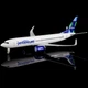 Колекційна металева лита модель пасажирського літака 1:300 Boeing 737 USA Air JetBlue Airlines 21 см - зображення 8
