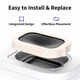 Запасное кольцо для пакетов к автоматическому туалету PETKIT Purobot Ultra Waste Bag Set |запасные пакеты, герметичная конструкция, многослойная структура пленки, до 10 циклов упаковки, 3 шт в комплекте| Белый - изображение 7