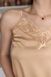 Майка + шорты двойка для сна Пбж1007 Беж, 3XL (52-54) - изображение 4