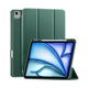 Чохол силіконовий для iPad 10.9 дюйма потрійний складаний з кишенею для ручки темно-зелений - зображення 3