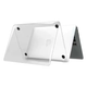 Чехол накладка Crystal Case защита от ударов и царапин для MacBook Pro 16.2 дюйма A2485 силиконовый прозрачный - изображение 1