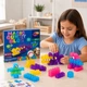 Конструктор дитячий силіконовий прозорий Magic Gummy Bloc 40 деталей | М’які сенсорні блоки для дітей від 3 років - зображення 4