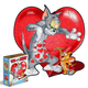 Деревянный пазл Woods Story Tom & Jerry™ Влюбленный 38х37 см XL 201 деталь - изображение 1