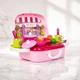Дитяча кухня у валізці HAPPY CHEF 678-101A ігровий набір з посудом і продуктами від 3 років - зображення 10
