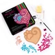 Набор для творчества Стеклянная мозаика Mosaaro «Paw with Heart. Лапа с сердцем» 195*200 мм (MA2032) - изображение 2