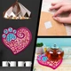 Набор для творчества Стеклянная мозаика Mosaaro «Paw with Heart. Лапа с сердцем» 195*200 мм (MA2032) - изображение 5