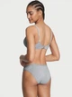Котонові трусики-бікіні Victoria's Secret Stretch Cotton Bikini Panty M Сірі 26824442 - изображение 2