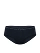 Котонові трусики-бікіні Victoria's Secret Stretch Cotton Bikini Panty M Noir Navy 27277533 - изображение 3