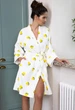 Халат женский SZL-LEMONS Белый Sensis SM - изображение 3