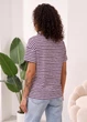 Комфортная футболка casual свободного кроя Innoe 300054-2, р. 50-54 Лавандовый - изображение 3