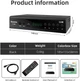Цифровой тюнер Т2 Romicta DVB-T2 DVB-C ресивер для кабельного и эфирного телевидения H.265 HEVC Full HD с пультом - изображение 7