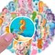 Набір наліпок Морські коники Seahorses 50 шт - зображення 4
