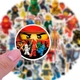 Набор наклеек Ниндзяго Ninjago 50 шт - изображение 4