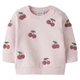 Свитшот Name it Sweet Cherries, цвет розовый, размер 74 (261.13254402.CPIN) - изображение 1
