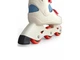 Ролики детские раздвижные Candy V-Run BW251D ABEC-7 с двойной фиксацией липучками и пяточным ремнем тормоза на двух ногах регулируемый размер легкие и комфортные бежевые - изображение 3