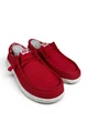Мокасины Hey Dude Wendy Stretch Canvas Savvy Red (40700-6XO), Красный, Размер 43 (M10) 28 см - изображение 1