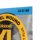 Струни для електрогітари DʼADDARIO EXL110+ XL Nickel Wound Regular Light Plus (10.5-48) - зображення 3