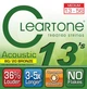 Струни для акустичної гітари CLEARTONE 7613 Acoustic 80/20 Bronze Medium (13-56) - зображення 1