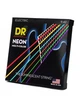 Струны для электрогитары DR Strings Neon Multi-Color Electric - Light (9-42) - изображение 2
