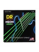 Струны для электрогитары DR Strings Neon Geen Electric - Light Heavy (9-46) - изображение 1