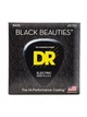 Струни для бас-гітари DR Strings Black Beauties Bass 5-String - Medium (45-130) - зображення 1