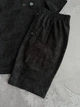 Костюм чоловічий шорти і футболка Stone варьонка чорний XL - зображення 8