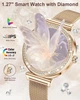 Смарт часы для женщин Smart Watch с звонками умный фитнес трекер для спорта с мониторингом здоровья водонепроницаемый - изображение 2