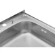 Кухонная мойка накладная Kroner KRP Satin 505006160 (CV022819) - изображение 5
