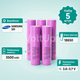 Аккумуляторы Samsung 35E 18650 3500mAh Li-Ion 3.7V набор 5 штук, литий-ионная батарея для электроники и аккумуляторных сборок - изображение 1