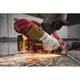 Шлифмашина угловая аккумуляторная DeWalt 18 В XR Li-Ion 125 мм с 3 АКБ 5 А·ч и кейсом DCG405P3 - изображение 4