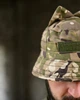 Тактична панама Ears Мультикам Олива з вушками для туризму, полювання, риболовлі, активного відпочинку 56/58 - зображення 3