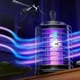 Электрическая ловушка от насекомых Mosquito Control Lamp, лампа от комаров, мошек, мух, низкий уровень шума, безопасна для детей и животных,черная - изображение 2