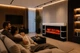 Электрический камин Logos Long 158 1500Вт Bluetooth звук потрескивания дров Black with white (10080143) - изображение 3