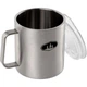Термокружка GSI Glacier Stainless Camp Cup 0.44l Steel - изображение 2