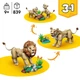 Конструктор LEGO Creator Дикие животные: Величественный лев (31386) - изображение 4