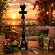 Кальян Hookah Rami Carbon Black Plus высотой 63 см на 1 персону - изображение 1