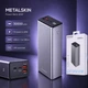 Універсальна мобільна батарея Proove PowerBank Metalskin 30000mAh 65W Павербанк сірий - изображение 3