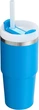 Термокружка Stanley Quencher H2.0 FlowState Синя з ручкою і трубочкою 591мл - зображення 2