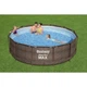 Каркасный бассейн Bestway 56709 размер 366 x 100 см с фильтрующим насосом и лестницей - изображение 2