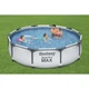 Каркасный бассейн Bestway 56406 Steel Pro MAX Размер 305 x 76 см Летний мобильный - изображение 9