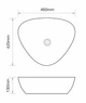 Раковина чаша в ванную Mixxus Premium WAVE-0104 MARBLE 460х420х130 мм MP6534 - изображение 3