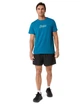 Футболка бавовняна чоловіча ASICS Logo Graphic Tee 2031F334-400 Dark Teal M - изображение 5