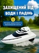 Катер на радиоуправлении пульте игровой детский радиоуправляемый кораблик лодка на дистанционном управлении водная игрушечная скоростная яхта для детей воды игры реки озера мальчика подарок лодка - изображение 2