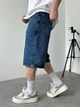 Чоловічі джинсові шорти GF Baggy 30 сині - зображення 3