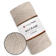 Пряжа Hobby Trend Macrame Cotton, світло-бежевий №030, бавовняний шнур для макраме 2 мм, 250 г/240 м, для в'язання сумок та декору, Macrame Cotton - зображення 1